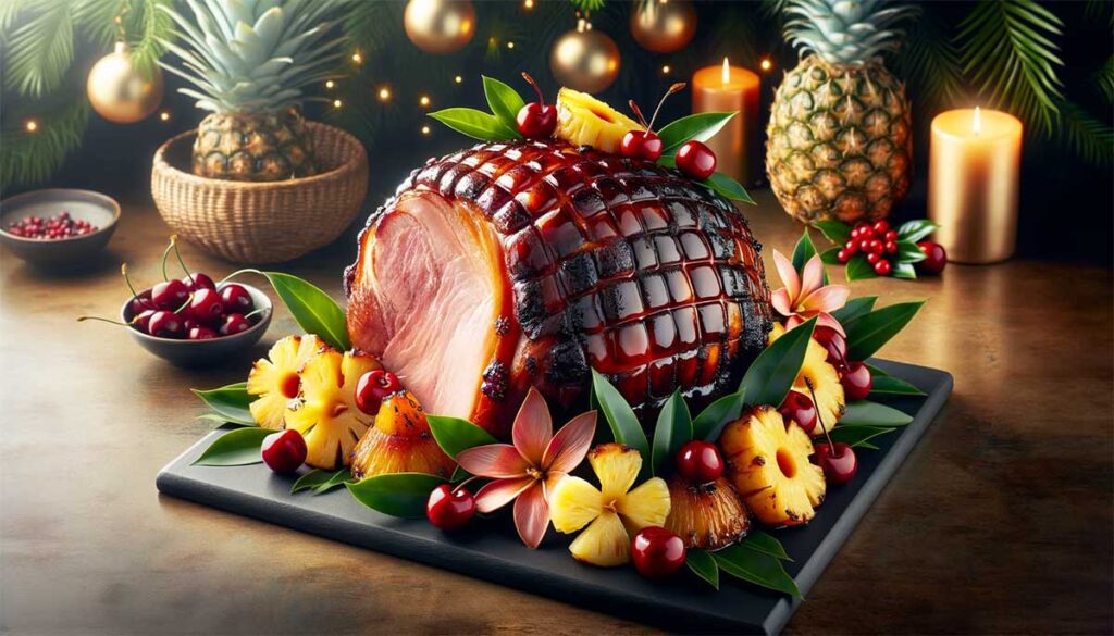 jambon de Noël antillais