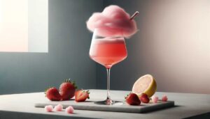 Recette du cocktail Barbapapa limonade fraise
